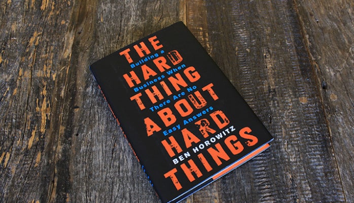 Best books for business owners The Hard Thing About Hard Things