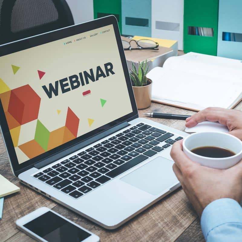 Webinars for email list growth